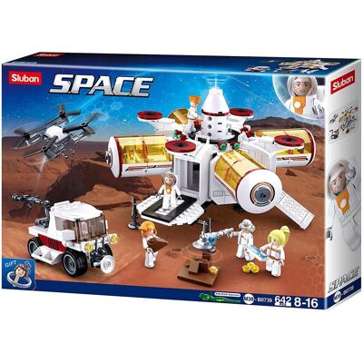 Sluban Space - Space Base (642 Pieces) Sluban Space - Space Base (642 Pieces)