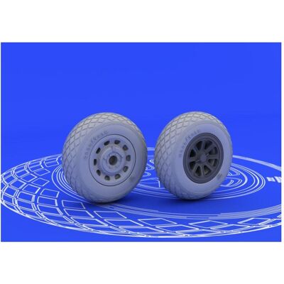 Eduard P-51 wheels Eduard P-51 wheels