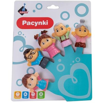 Askato Fingerpuppen - Familie Askato Fingerpuppen - Familie