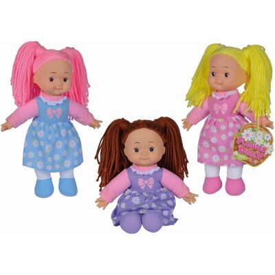Simba Toys Flower Dolly - Kuschelweiche 38cm Puppe - Verschiedene Farben Simba Toys Flower Dolly - Kuschelweiche 38cm Puppe - Verschiedene Farben
