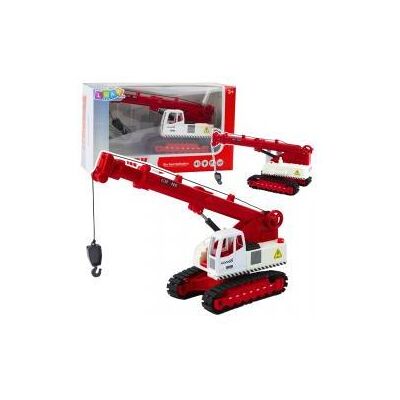 Lean Toys Geräusche der drehbaren Kabinenbeleuchtung eines Raupenkrans (Metall) Lean Toys Geräusche der drehbaren Kabinenbeleuchtung eines Raupenkrans (Metall)