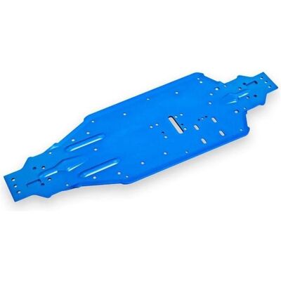 Traxxas chassis alu blau eloxiert Traxxas chassis alu blau eloxiert