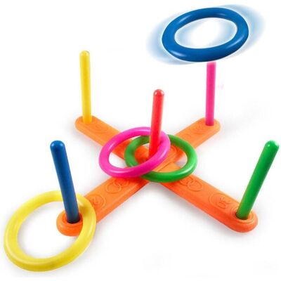 Lean Toys Einen Ring auf ein Ziel werfen Lean Toys Einen Ring auf ein Ziel werfen