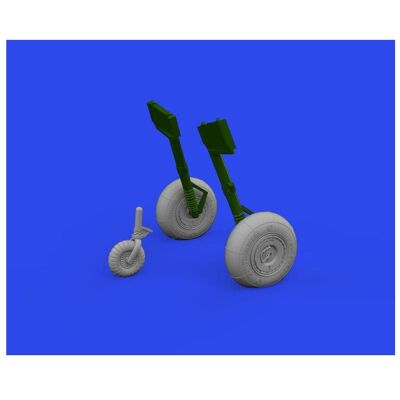 Eduard Bf 110E wheels 1/72 Eduard Bf 110E wheels 1/72