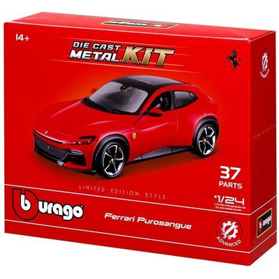 Bburago Model Kit Ferrari Purosangue Scala 1:24 Bburago Model Kit Ferrari Purosangue Scala 1:24