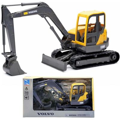 Speed Car - Metal Volvo ECR88D Excavator (40720) Speed Car - Metal Volvo ECR88D Excavator (40720)