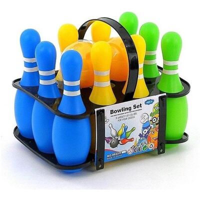 Adar Satz Bowlingkegel in einem Korb Adar Satz Bowlingkegel in einem Korb