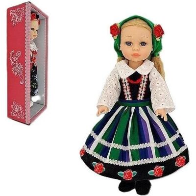 Adar Puppe in Tracht, 38 cm Adar Puppe in Tracht, 38 cm