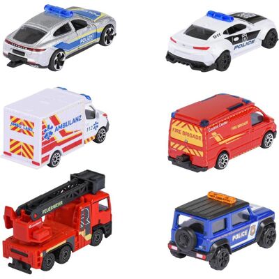 Majorette Rescue 3 Pieces Set, 2-sort. Majorette Rescue 3 Pieces Set, 2-sort.