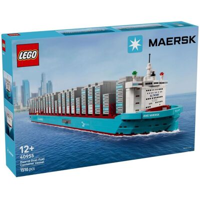 Lego Maersk-Containerschiff mit Zweistoffantrieb (40955) Lego Maersk-Containerschiff mit Zweistoffantrieb (40955)