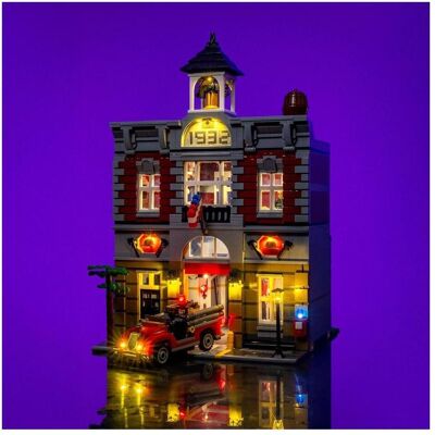 Light my bricks LMB 2.0 LED Licht Set für LEGO Feuerwache 10197 Light my bricks LMB 2.0 LED Licht Set für LEGO Feuerwache 10197
