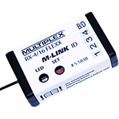 Multiplex rx-4/16 flexx id m-link 2,4ghz empfänger Multiplex rx-4/16 flexx id m-link 2,4ghz empfänger