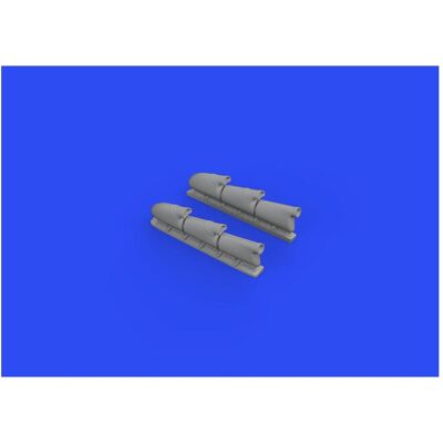 Eduard Spitfire Mk.V three-stacks exhausts rounded 1/48 for Eduard Spitfire Mk.V three-stacks exhausts rounded 1/48 for