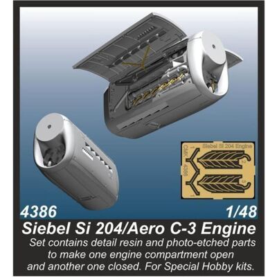 CMK Siebel Si 204/Aero C-3 Engine CMK Siebel Si 204/Aero C-3 Engine