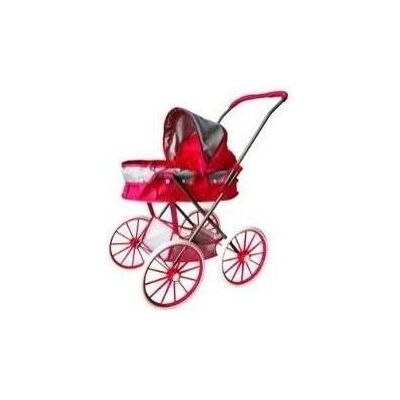MADE Gondelkinderwagen mit grossen Rädern, rosa MADE Gondelkinderwagen mit grossen Rädern, rosa