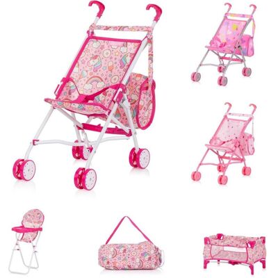 Chipolino Puppen-Zubehör-Set 3 in1 Trixy Chipolino Puppen-Zubehör-Set 3 in1 Trixy