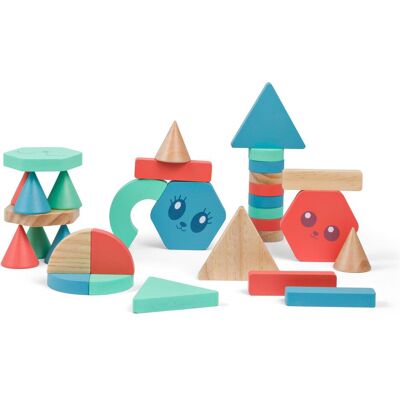 BS Toys Holzbausteine – 38 Stück. BS Toys Holzbausteine – 38 Stück.