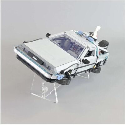 iDisplayit Acryl-Ständer für LEGO 10300 Die Zeitmaschine aus Zurück in die Zukunft DeLorean (Angewinkelt) iDisplayit Acryl-Ständer für LEGO 10300 Die Zeitmaschine aus Zurück in die Zukunft DeLorean (Angewinkelt)