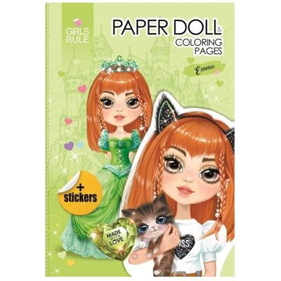 Fresh Emma Papierausschnittpuppe Fresh Emma Papierausschnittpuppe