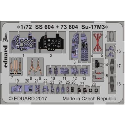 Eduard Su-17M3 for Modelsvit Eduard Su-17M3 for Modelsvit