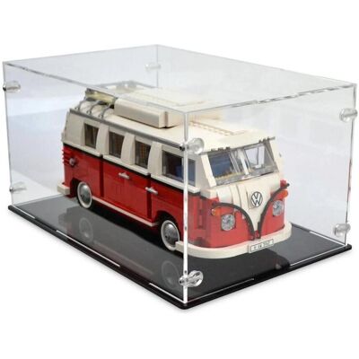 iDisplayit Acryl-Display für LEGO 10220 Volkswagen T1 Campingbus (Mit schwarzem Boden) iDisplayit Acryl-Display für LEGO 10220 Volkswagen T1 Campingbus (Mit schwarzem Boden)