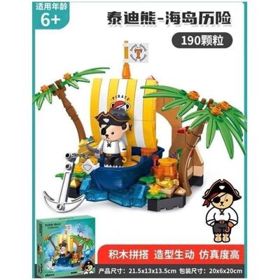 Inbrixx 881005 - Teddy - Pirat Inbrixx 881005 - Teddy - Pirat
