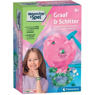 Clementoni Science & Play Armbänder Ausgrabungsset Clementoni Science & Play Armbänder Ausgrabungsset