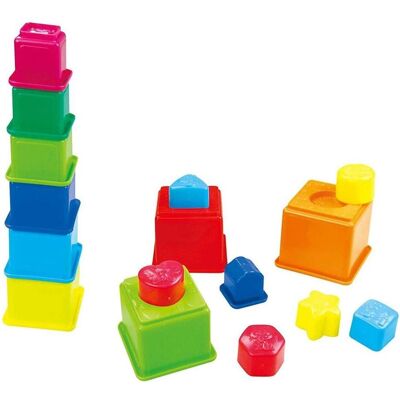PlayGo Sorteer en Leer Stapelblokken PlayGo Sorteer en Leer Stapelblokken