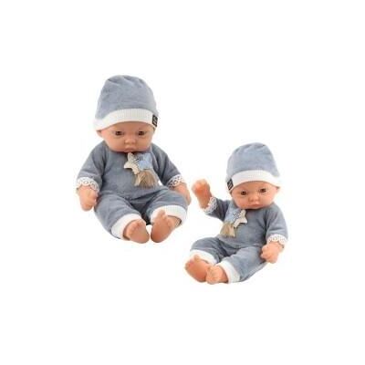 Lean Toys Lean Babypuppe Im Grauen Pyjama Mit Sternenmütze Lean Toys Lean Babypuppe Im Grauen Pyjama Mit Sternenmütze