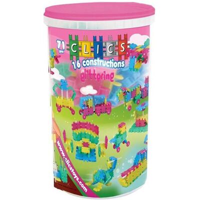 Clics tube Glitter Clics tube Glitter