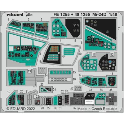 Eduard Mi-24D for TRUMPETER Eduard Mi-24D for TRUMPETER