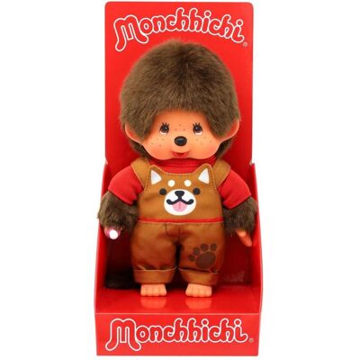 Magni Monchhichi Plüschfigur Animal Dress Shiba Boy 20cm (24 cm) Magni Monchhichi Plüschfigur Animal Dress Shiba Boy 20cm (24 cm)