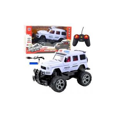 Lean Toys Leantoys R/C Geländewagen Polizei 1:12 weiss Lean Toys Leantoys R/C Geländewagen Polizei 1:12 weiss