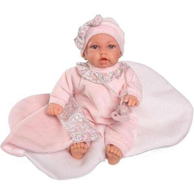 Antonio Juan Spanische Petit-Puppe mit Schlafsack, 27 cm Antonio Juan Spanische Petit-Puppe mit Schlafsack, 27 cm