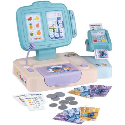 Smoby, Kaufladen Zubehör, Stitch Supermarktkasse Smoby, Kaufladen Zubehör, Stitch Supermarktkasse
