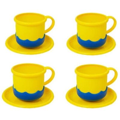 Lean Toys Little Chef-Geschirrset aus Kunststoff Lean Toys Little Chef-Geschirrset aus Kunststoff