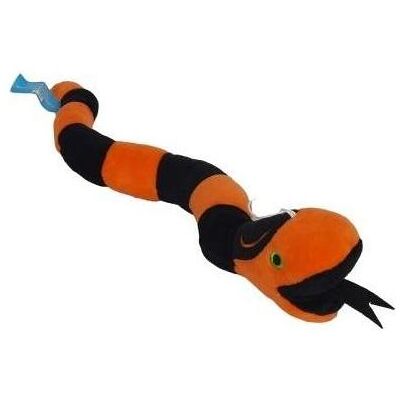 Dubi Ziki-Schlange schwarz und orange 45cm (45 cm) Dubi Ziki-Schlange schwarz und orange 45cm (45 cm)