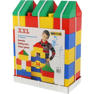 Polesie Cavallino Toys Cavallino Bouwblokken XXL, 36dlg. (5001WD01) Polesie Cavallino Toys Cavallino Bouwblokken XXL, 36dlg. (5001WD01)
