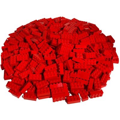 2x4 Steine Rot - Classic, Basic, City - red 3001 Menge 1000 Stueck (3001, LEGO Zubehör) 2x4 Steine Rot - Classic, Basic, City - red 3001 Menge 1000 Stueck (3001, LEGO Zubehör)