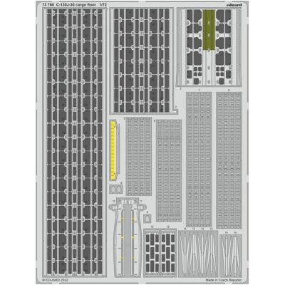 Eduard C-130J-30 cargo floor for ZVEZDA Eduard C-130J-30 cargo floor for ZVEZDA