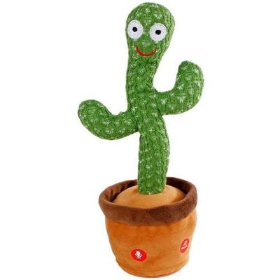 Trend Toys - Dancing cactus with light and sound 34 cm - (201025) (34 cm) Trend Toys - Dancing cactus with light and sound 34 cm - (201025) (34 cm)