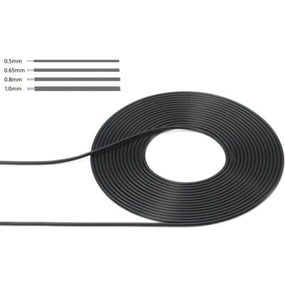 Tamiya Cable 2.0m (0.65mm Dia. / schwarz) Tamiya Cable 2.0m (0.65mm Dia. / schwarz)