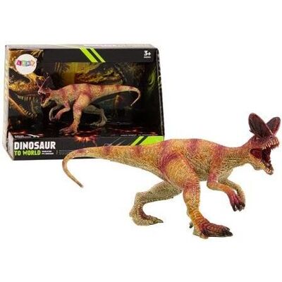 Lean Toys Dilophosaurus Dinosaurier-Sammelfigur, rot Lean Toys Dilophosaurus Dinosaurier-Sammelfigur, rot
