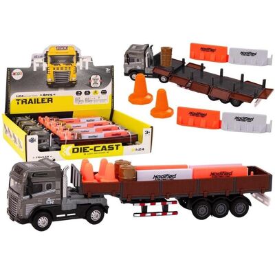 Lean Toys LKW mit Anhänger 1:24 Lean Toys LKW mit Anhänger 1:24
