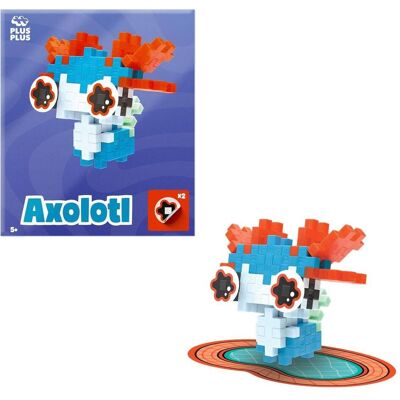 Plus-Plus 31 Kreativ Bausteine Axolotl blau Plus-Plus 31 Kreativ Bausteine Axolotl blau