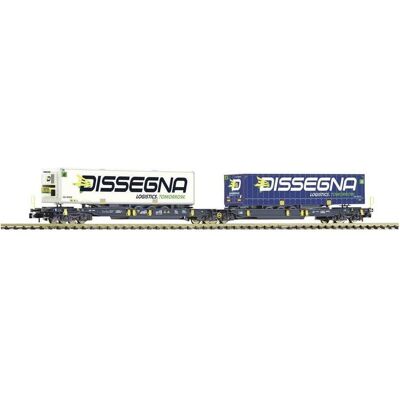 Fleischmann 825029 N Doppeltaschen-Gelenkwagen T2000 der Wascosa (Spur N) Fleischmann 825029 N Doppeltaschen-Gelenkwagen T2000 der Wascosa (Spur N)