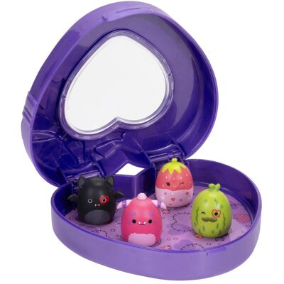 Jazwares Squish-a-longs Love 4 Pack - Style 1 Jazwares Squish-a-longs Love 4 Pack - Style 1