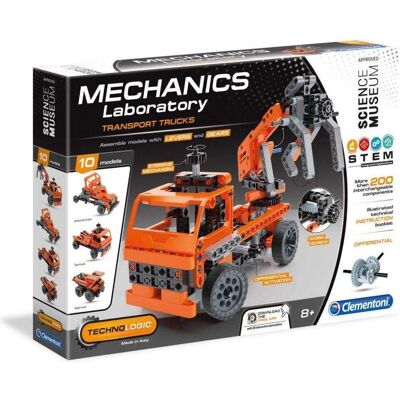 Clementoni Mechanics Constructor Truck 200Pcs 7502 Clementoni Mechanics Constructor Truck 200Pcs 7502