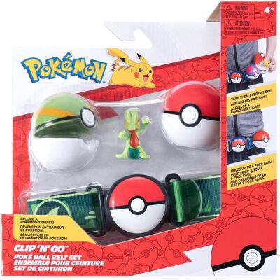 Jazwares Pokémon - Clip N Go Belt Set Treecko (PKW4170) Jazwares Pokémon - Clip N Go Belt Set Treecko (PKW4170)