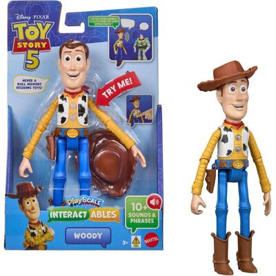 Mattel Disney and Pixar Toy Story 5 Interactables Figures 7 Inch Playscale Movie Phrases & Interact Chat Mattel Disney and Pixar Toy Story 5 Interactables Figures 7 Inch Playscale Movie Phrases & Interact Chat